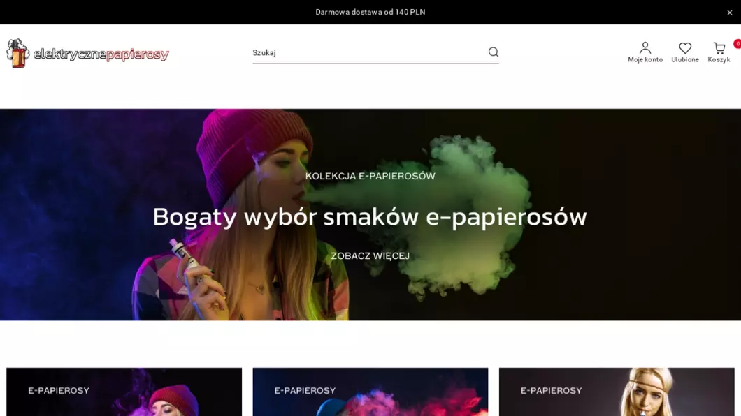 E-papierosy - Sklep ElektrycznePapierosy.pl