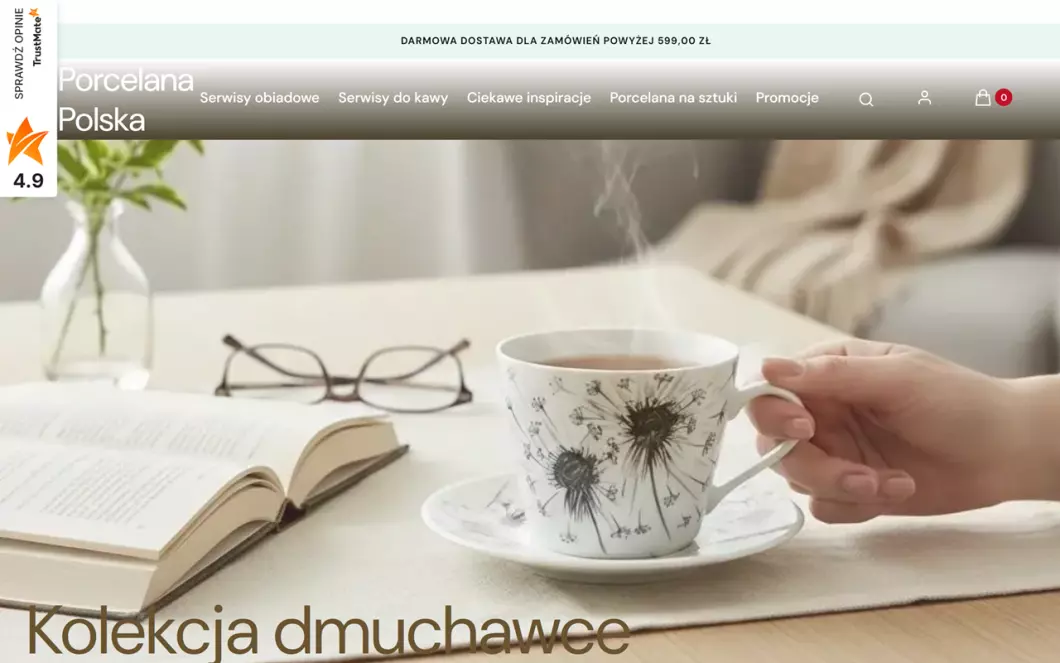 Naczynia porcelanowe - Porcelana Polska